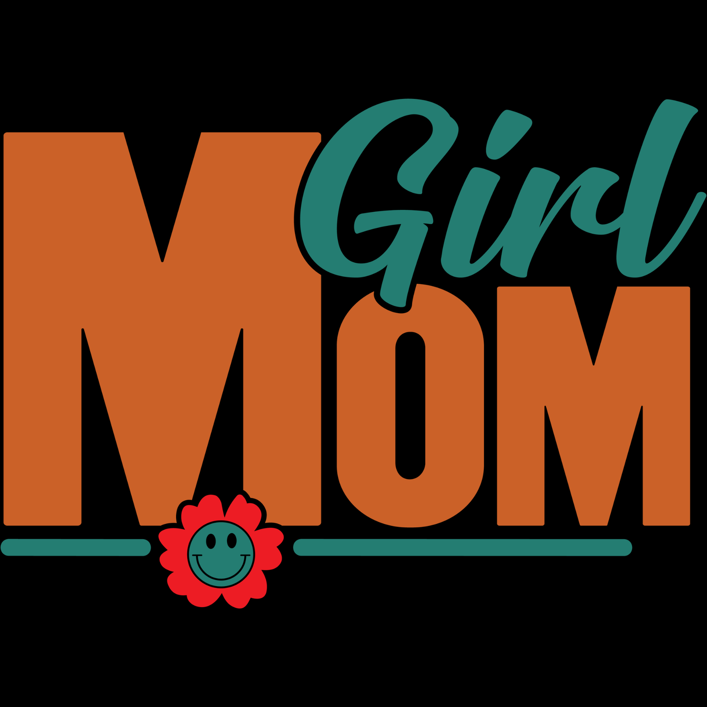 ððĒðŦðĨ ððĻðĶ ððēðĐðĻð ðŦððĐðĄðē DTF Transfer â Cute Daughter Mom Retro Style Motherhood Design DTF Ready To Press