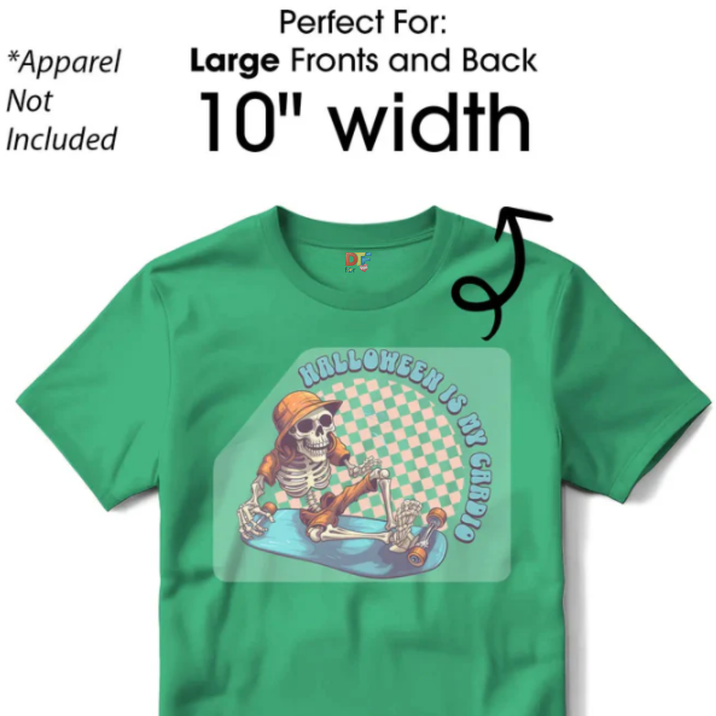 Custom DTF Transfer by Size
