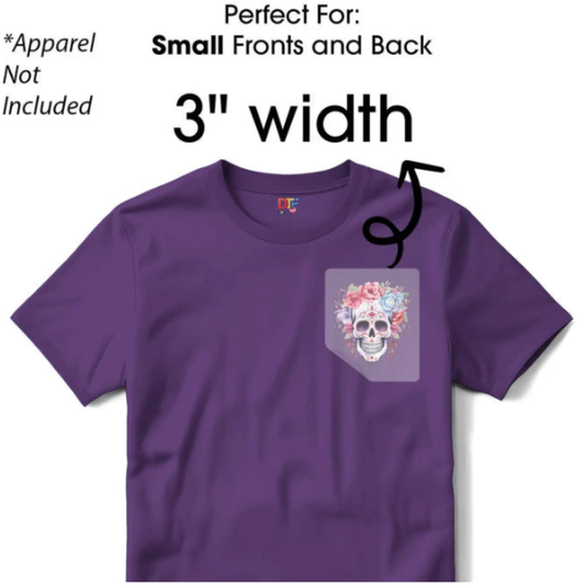 Custom DTF Transfer by Size