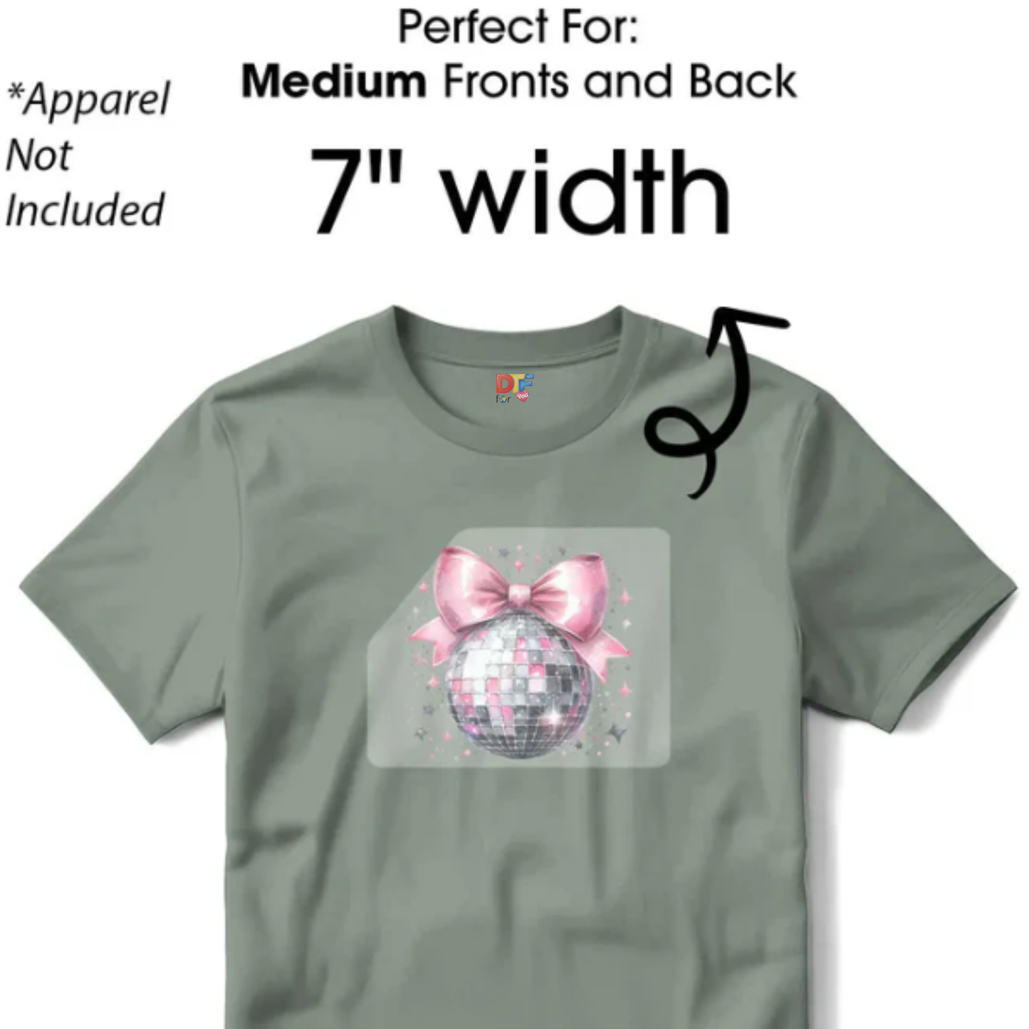 Custom DTF Transfer by Size