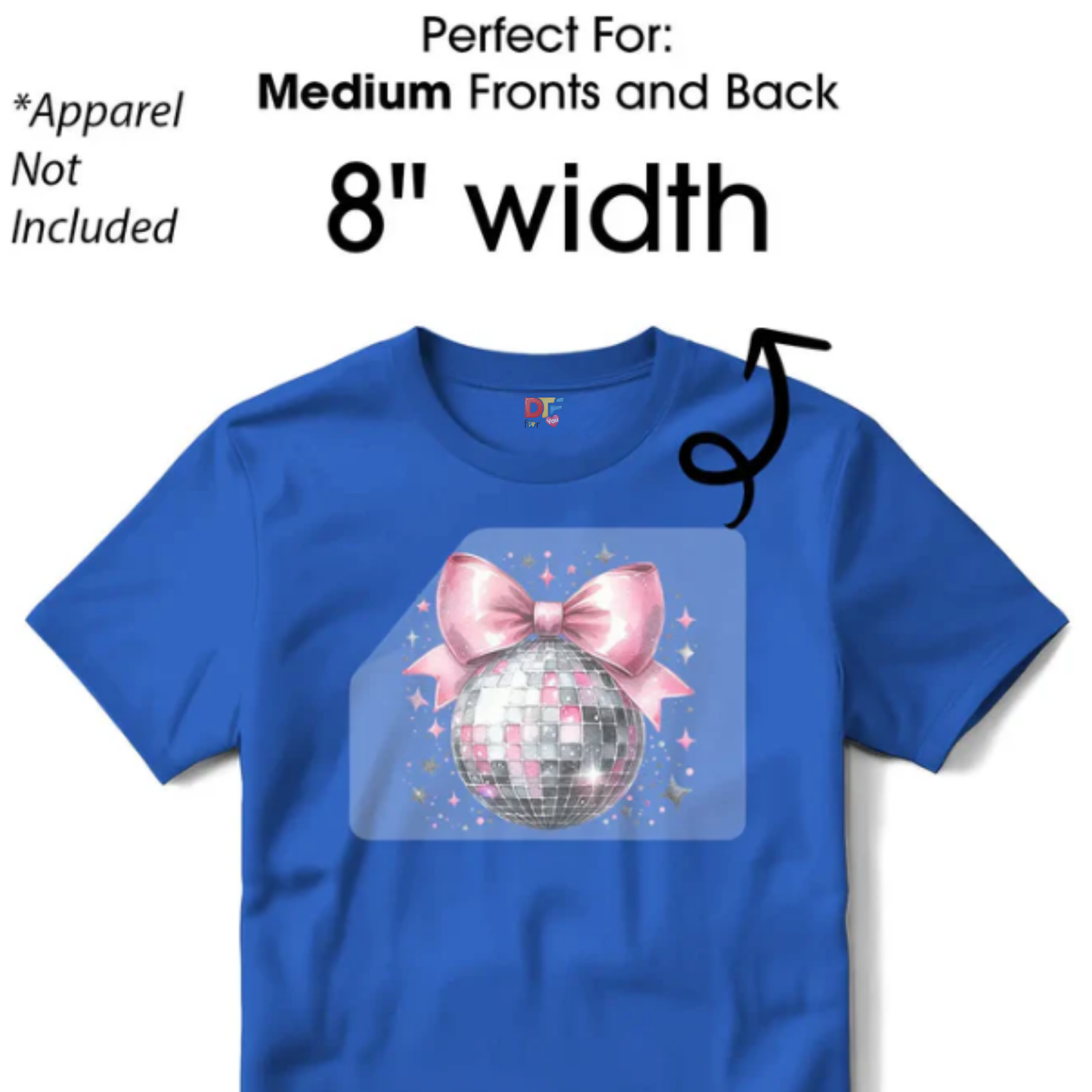 Custom DTF Transfer by Size