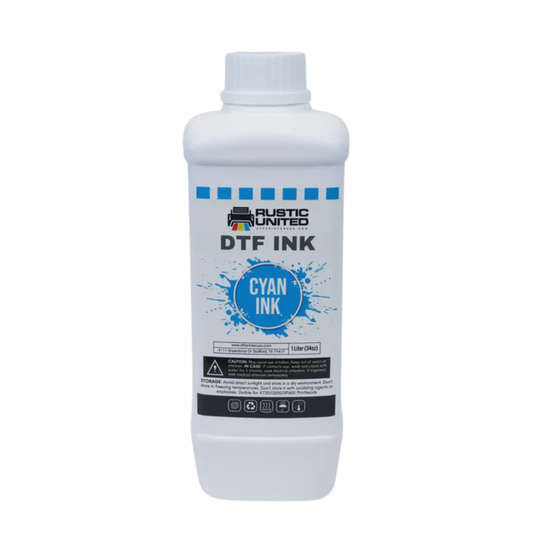 DTF Ink Cyan - 1 Liter | Vibrant Color