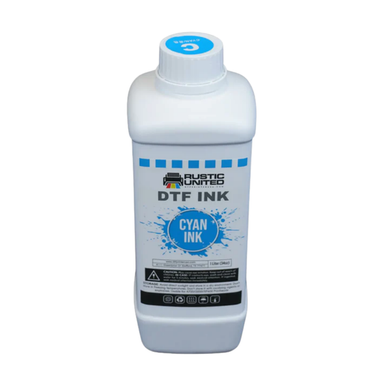 DTF Ink Cyan - 1 Liter | Vibrant Color