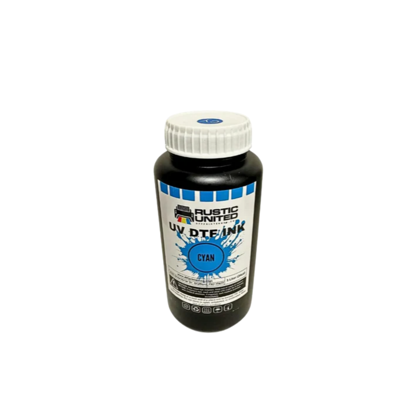 UV DTF Printer USA Cyan Ink - 1 Liter