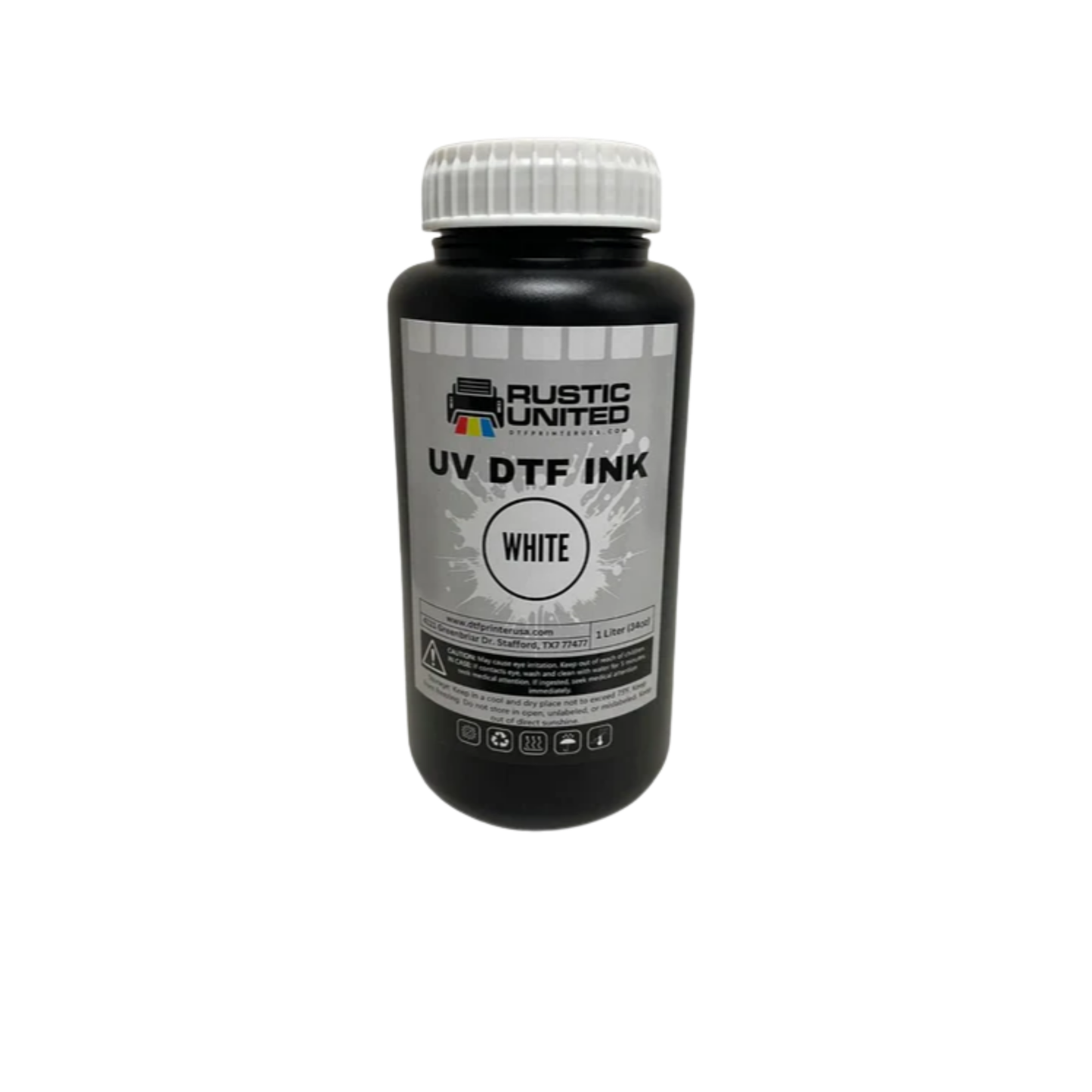 UV DTF Ink White - 1 Liter | Premium