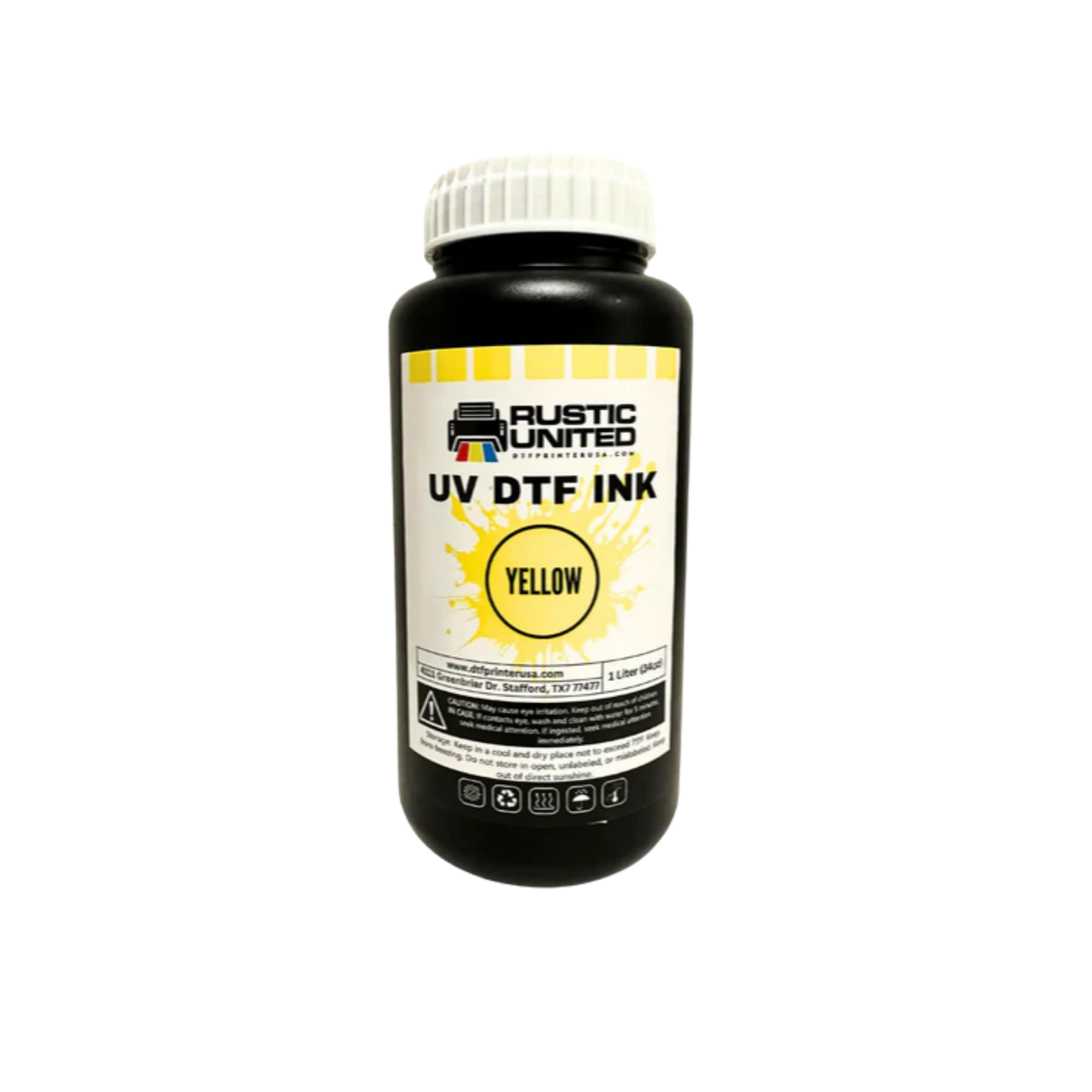 UV DTF Ink Yellow - 1 Liter