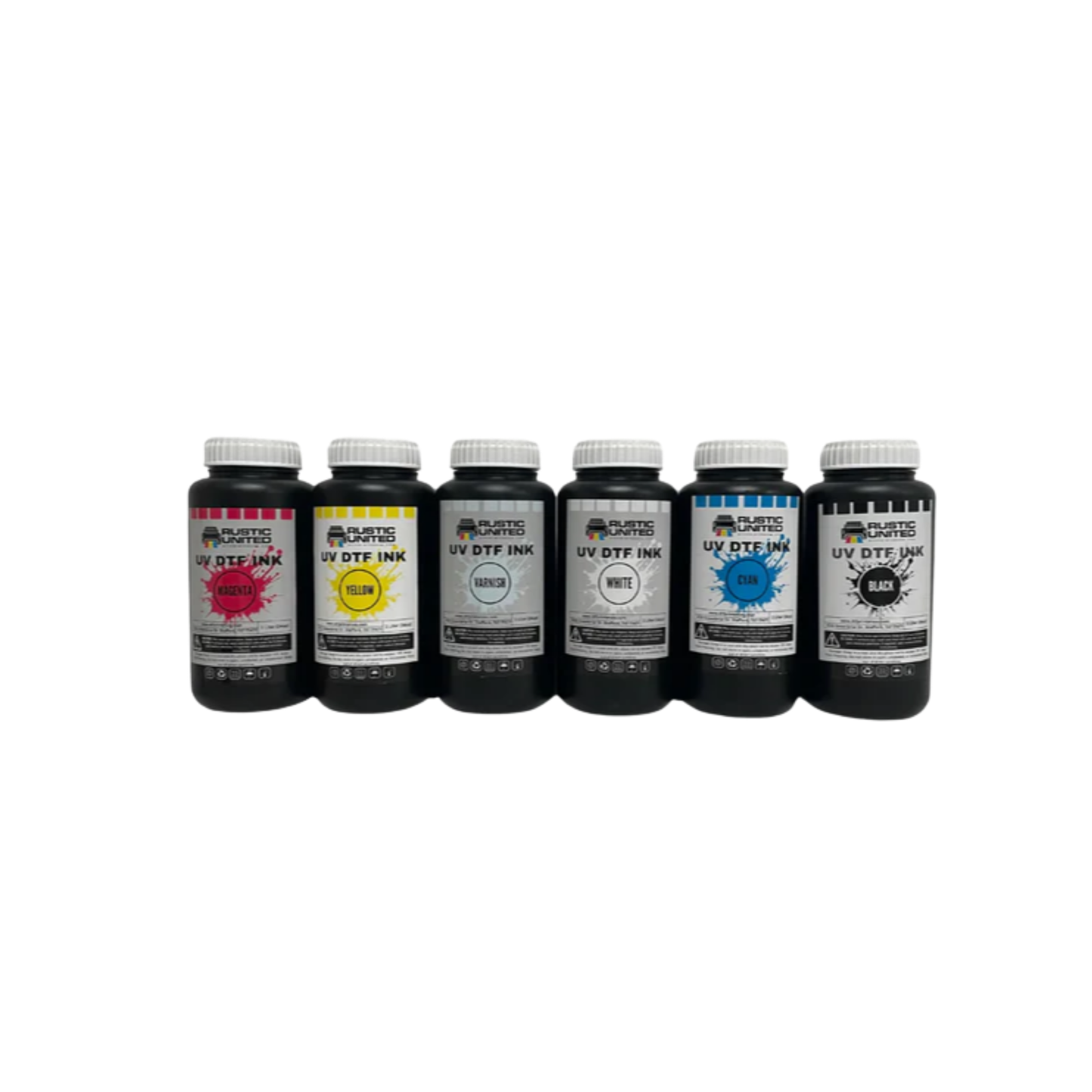 UV DTF Ink USA Black Ink - 1 Liter