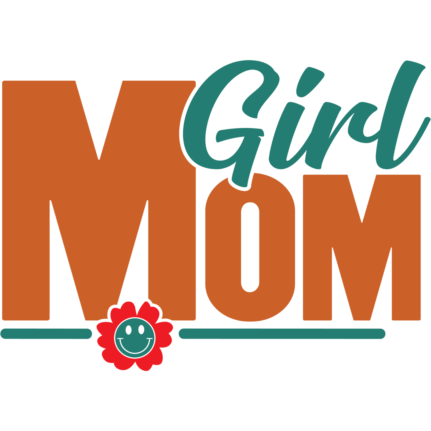 𝐆𝐢𝐫𝐥 𝐌𝐨𝐦 𝐓𝐲𝐩𝐨𝐠𝐫𝐚𝐩𝐡𝐲 DTF Transfer – Cute Daughter Mom Retro Style Motherhood Design DTF Ready To Press