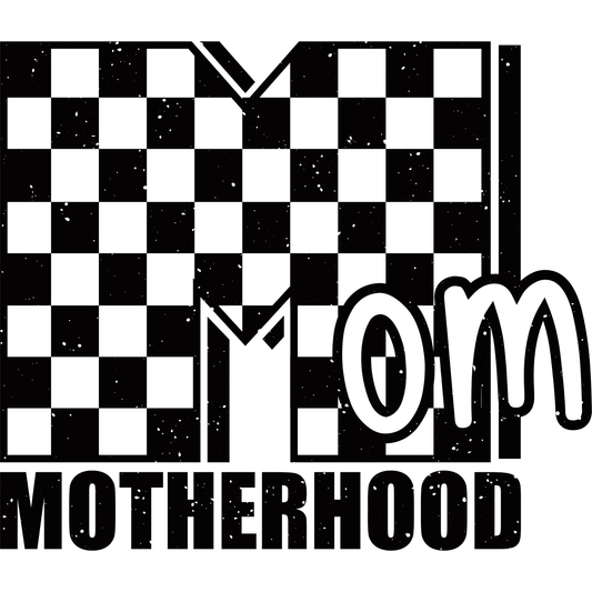 𝐂𝐡𝐞𝐜𝐤𝐞𝐫𝐞𝐝 𝐌𝐨𝐦 𝐌𝐨𝐭𝐡𝐞𝐫𝐡𝐨𝐨𝐝 𝐓𝐲𝐩𝐨𝐠𝐫𝐚𝐩𝐡𝐲 𝐃𝐓𝐅 𝐓𝐫𝐚𝐧𝐬𝐟𝐞𝐫 – 𝐓𝐫𝐞𝐧𝐝𝐲 𝐁𝐥𝐚𝐜𝐤 𝐀𝐧𝐝 𝐖𝐡𝐢𝐭𝐞 𝐌𝐨𝐦 𝐒𝐡𝐢𝐫𝐭 𝐃𝐞𝐬𝐢𝐠𝐧 𝐃𝐓𝐅 𝐑𝐞𝐚𝐝𝐲 𝐓𝐨 𝐏𝐫𝐞𝐬𝐬