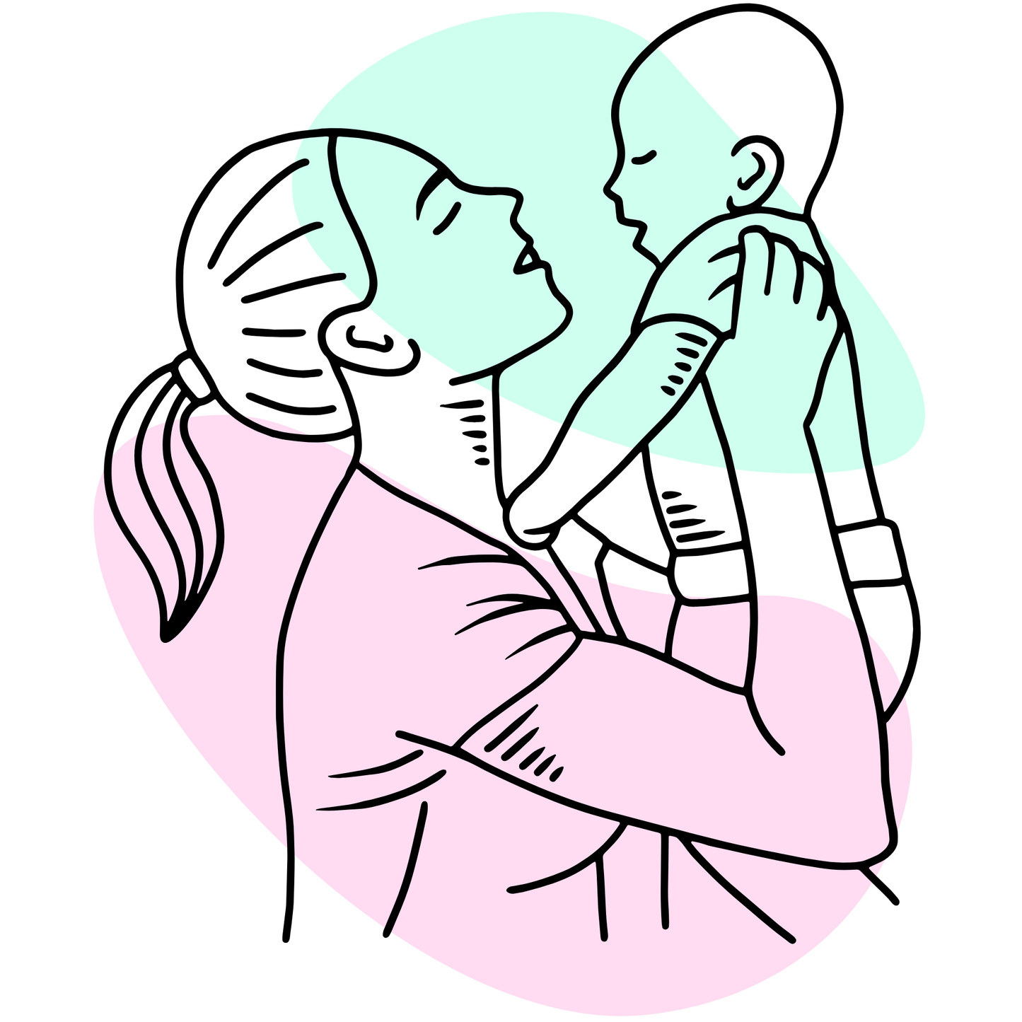 𝐌𝐨𝐦 𝐇𝐨𝐥𝐝𝐢𝐧𝐠 𝐁𝐚𝐛𝐲 𝐋𝐢𝐧𝐞 𝐀𝐫𝐭 𝐃𝐓𝐅 𝐓𝐫𝐚𝐧𝐬𝐟𝐞𝐫 – 𝐌𝐢𝐧𝐢𝐦𝐚𝐥𝐢𝐬𝐭 𝐌𝐨𝐭𝐡𝐞𝐫𝐡𝐨𝐨𝐝 𝐈𝐥𝐥𝐮𝐬𝐭𝐫𝐚𝐭𝐢𝐨𝐧 𝐇𝐞𝐚𝐭 𝐓𝐫𝐚𝐧𝐬𝐟𝐞𝐫 𝐃𝐓𝐅 𝐑𝐞𝐚𝐝𝐲 𝐓𝐨 𝐏𝐫𝐞𝐬𝐬
