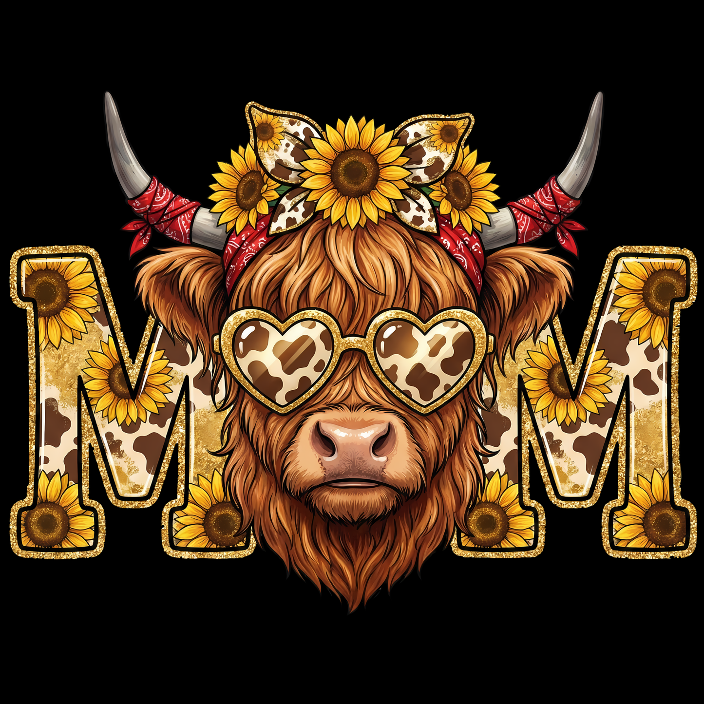 𝐒𝐮𝐧𝐟𝐥𝐨𝐰𝐞𝐫 𝐇𝐢𝐠𝐡𝐥𝐚𝐧𝐝 𝐂𝐨𝐰 𝐌𝐨𝐦 𝐃𝐓𝐅 𝐓𝐫𝐚𝐧𝐬𝐟𝐞𝐫 – 𝐂𝐨𝐰𝐠𝐢𝐫𝐥 𝐌𝐚𝐦𝐚 𝐖𝐞𝐬𝐭𝐞𝐫𝐧 𝐃𝐞𝐬𝐢𝐠𝐧 𝐃𝐓𝐅 𝐑𝐞𝐚𝐝𝐲 𝐓𝐨 𝐏𝐫𝐞𝐬𝐬