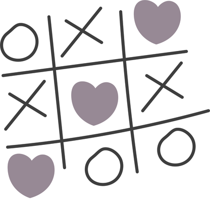 Valentine XO Heart DTF Transfer - DTF Ready to Press
