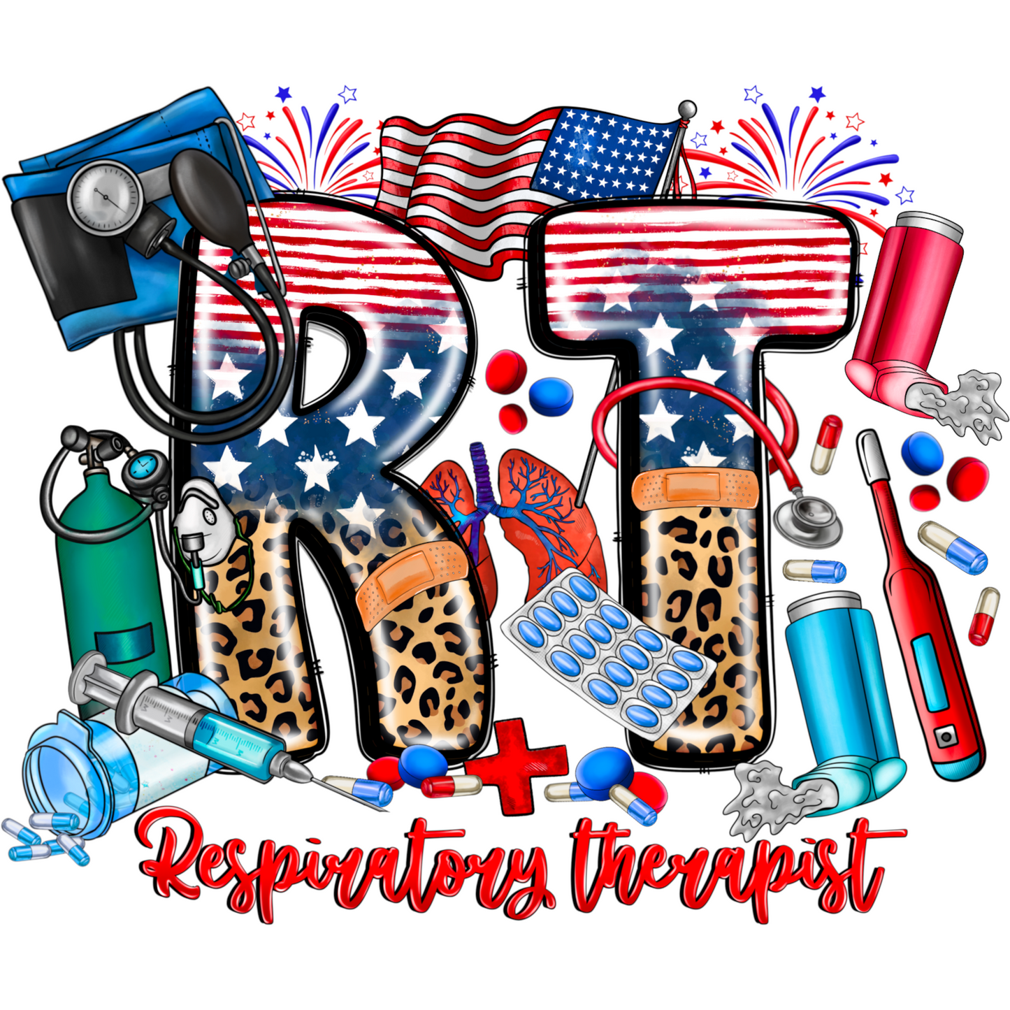 𝐑𝐞𝐬𝐩𝐢𝐫𝐚𝐭𝐨𝐫𝐲 𝐓𝐡𝐞𝐫𝐚𝐩𝐢𝐬𝐭 𝐏𝐚𝐭𝐫𝐢𝐨𝐭𝐢𝐜 𝐃𝐓𝐅 𝐓𝐫𝐚𝐧𝐬𝐟𝐞𝐫 – 𝐀𝐦𝐞𝐫𝐢𝐜𝐚𝐧 𝐅𝐥𝐚𝐠 𝐋𝐞𝐨𝐩𝐚𝐫𝐝 𝐏𝐫𝐢𝐧𝐭 𝐑𝐞𝐚𝐝𝐲 𝐓𝐨 𝐏𝐫𝐞𝐬𝐬