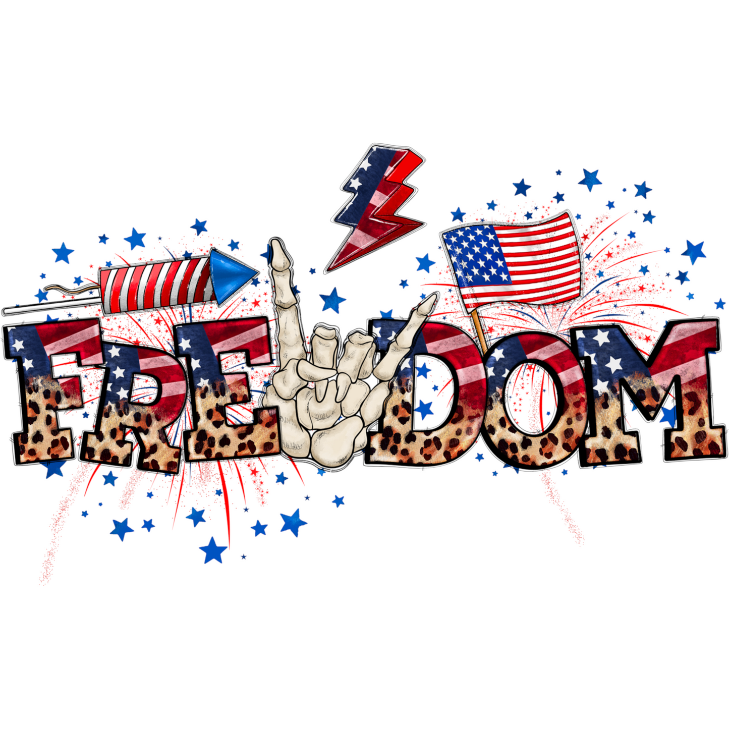 𝐅𝐫𝐞𝐞𝐝𝐨𝐦 𝐑𝐨𝐜𝐤 𝐇𝐚𝐧𝐝 𝐏𝐚𝐭𝐫𝐢𝐨𝐭𝐢𝐜 𝐃𝐓𝐅 𝐓𝐫𝐚𝐧𝐬𝐟𝐞𝐫 – 𝐑𝐞𝐝 𝐖𝐡𝐢𝐭𝐞 𝐁𝐥𝐮𝐞 𝐀𝐦𝐞𝐫𝐢𝐜𝐚𝐧 𝐅𝐥𝐚𝐠 𝐋𝐞𝐨𝐩𝐚𝐫𝐝 𝐏𝐫𝐢𝐧𝐭 𝐃𝐞𝐬𝐢𝐠𝐧 – 𝐑𝐞𝐚𝐝𝐲 𝐓𝐨 𝐏𝐫𝐞𝐬𝐬