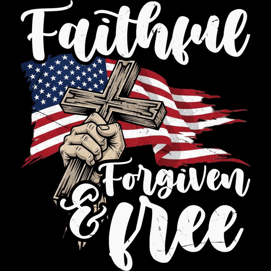 𝐅𝐚𝐢𝐭𝐡𝐟𝐮𝐥 𝐅𝐨𝐫𝐠𝐢𝐯𝐞𝐧 𝐅𝐫𝐞𝐞 𝐂𝐫𝐨𝐬𝐬 𝐃𝐓𝐅 𝐓𝐫𝐚𝐧𝐬𝐟𝐞𝐫 – 𝐏𝐚𝐭𝐫𝐢𝐨𝐭𝐢𝐜 𝐂𝐡𝐫𝐢𝐬𝐭𝐢𝐚𝐧 𝐅𝐚𝐢𝐭𝐡 𝐀𝐦𝐞𝐫𝐢𝐜𝐚𝐧 𝐅𝐥𝐚𝐠 𝐑𝐞𝐚𝐝𝐲 𝐓𝐨 𝐏𝐫𝐞𝐬𝐬