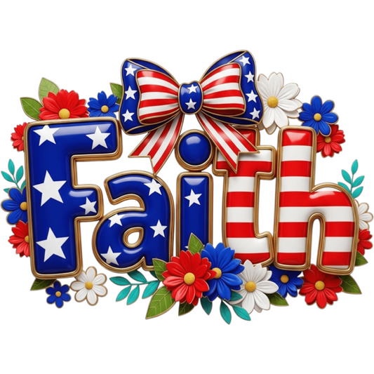 𝐅𝐚𝐢𝐭𝐡 𝐏𝐚𝐭𝐫𝐢𝐨𝐭𝐢𝐜 𝐅𝐥𝐨𝐫𝐚𝐥 𝐃𝐓𝐅 𝐓𝐫𝐚𝐧𝐬𝐟𝐞𝐫 – 𝐑𝐞𝐝 𝐖𝐡𝐢𝐭𝐞 𝐁𝐥𝐮𝐞 𝐒𝐭𝐚𝐫𝐬 𝐚𝐧𝐝 𝐒𝐭𝐫𝐢𝐩𝐞𝐬 𝐑𝐞𝐚𝐝𝐲 𝐓𝐨 𝐏𝐫𝐞𝐬𝐬