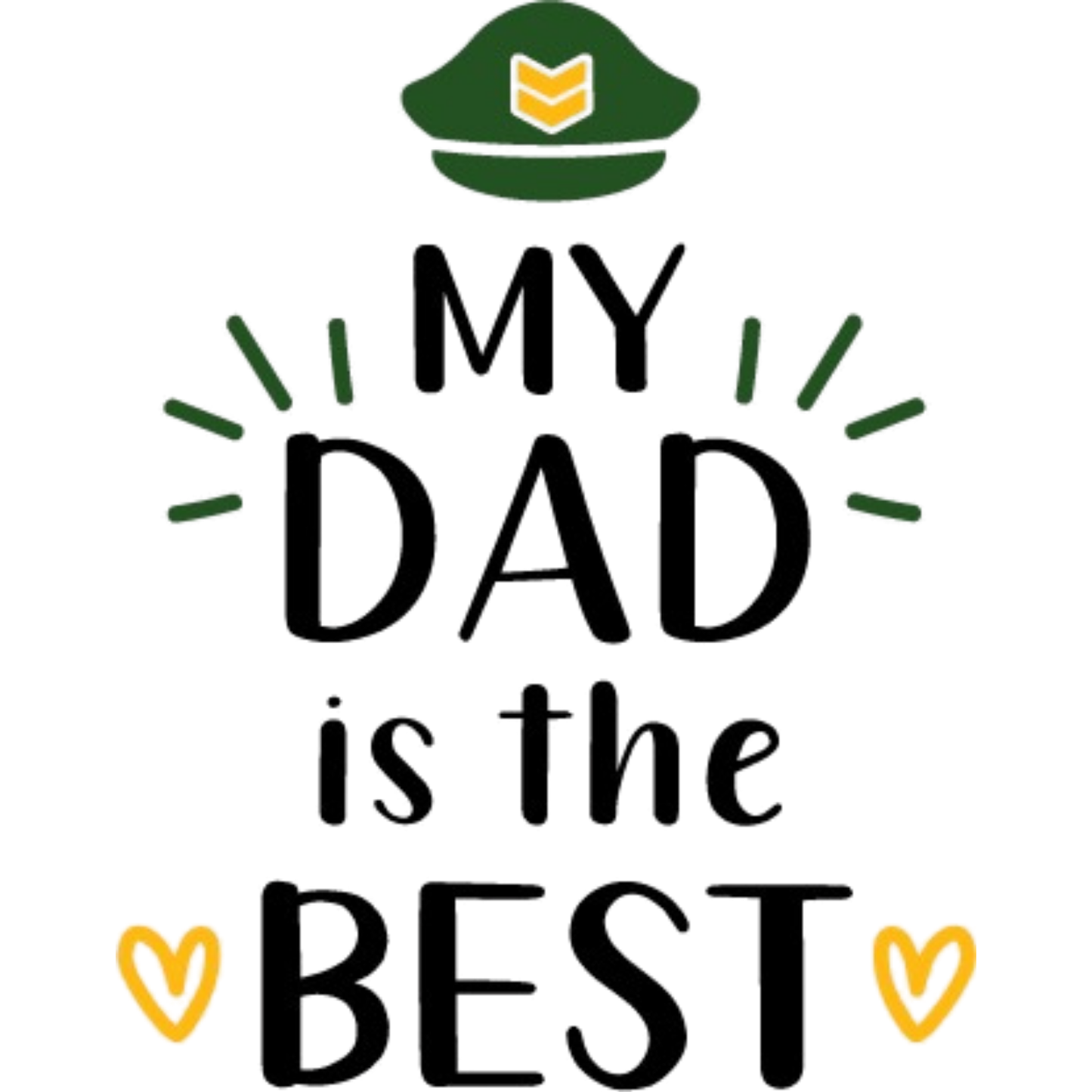 𝐌𝐲 𝐃𝐚𝐝 𝐈𝐬 𝐓𝐡𝐞 𝐁𝐞𝐬𝐭 𝐅𝐚𝐭𝐡𝐞𝐫'𝐬 𝐃𝐚𝐲 𝐃𝐓𝐅 𝐓𝐫𝐚𝐧𝐬𝐟𝐞𝐫 – 𝐑𝐞𝐚𝐝𝐲 𝐓𝐨 𝐏𝐫𝐞𝐬𝐬 𝐌𝐢𝐥𝐢𝐭𝐚𝐫𝐲 𝐇𝐚𝐭 𝐃𝐞𝐬𝐢𝐠𝐧 𝐟𝐨𝐫 𝐊𝐢𝐝𝐬 𝐓𝐞𝐞𝐬 𝐓𝐬𝐡𝐢𝐫𝐭𝐬 𝐓𝐨𝐭𝐞𝐬
