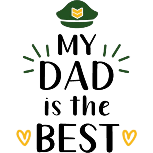 𝐌𝐲 𝐃𝐚𝐝 𝐈𝐬 𝐓𝐡𝐞 𝐁𝐞𝐬𝐭 𝐅𝐚𝐭𝐡𝐞𝐫'𝐬 𝐃𝐚𝐲 𝐃𝐓𝐅 𝐓𝐫𝐚𝐧𝐬𝐟𝐞𝐫 – 𝐑𝐞𝐚𝐝𝐲 𝐓𝐨 𝐏𝐫𝐞𝐬𝐬 𝐌𝐢𝐥𝐢𝐭𝐚𝐫𝐲 𝐇𝐚𝐭 𝐃𝐞𝐬𝐢𝐠𝐧 𝐟𝐨𝐫 𝐊𝐢𝐝𝐬 𝐓𝐞𝐞𝐬 𝐓𝐬𝐡𝐢𝐫𝐭𝐬 𝐓𝐨𝐭𝐞𝐬
